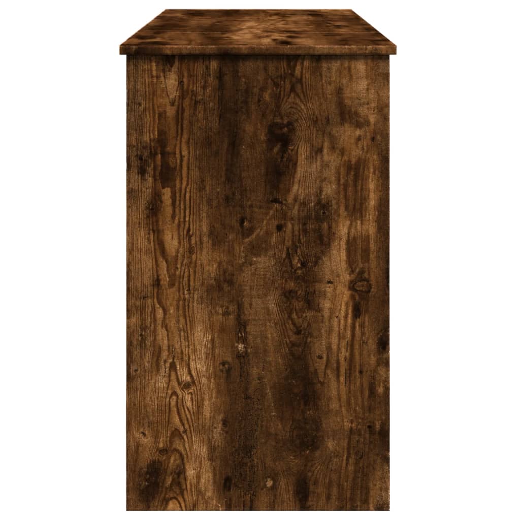 Modern Wooden Dressing Table Makeup Vanity Desk With Drawers & Pull Up Mirror