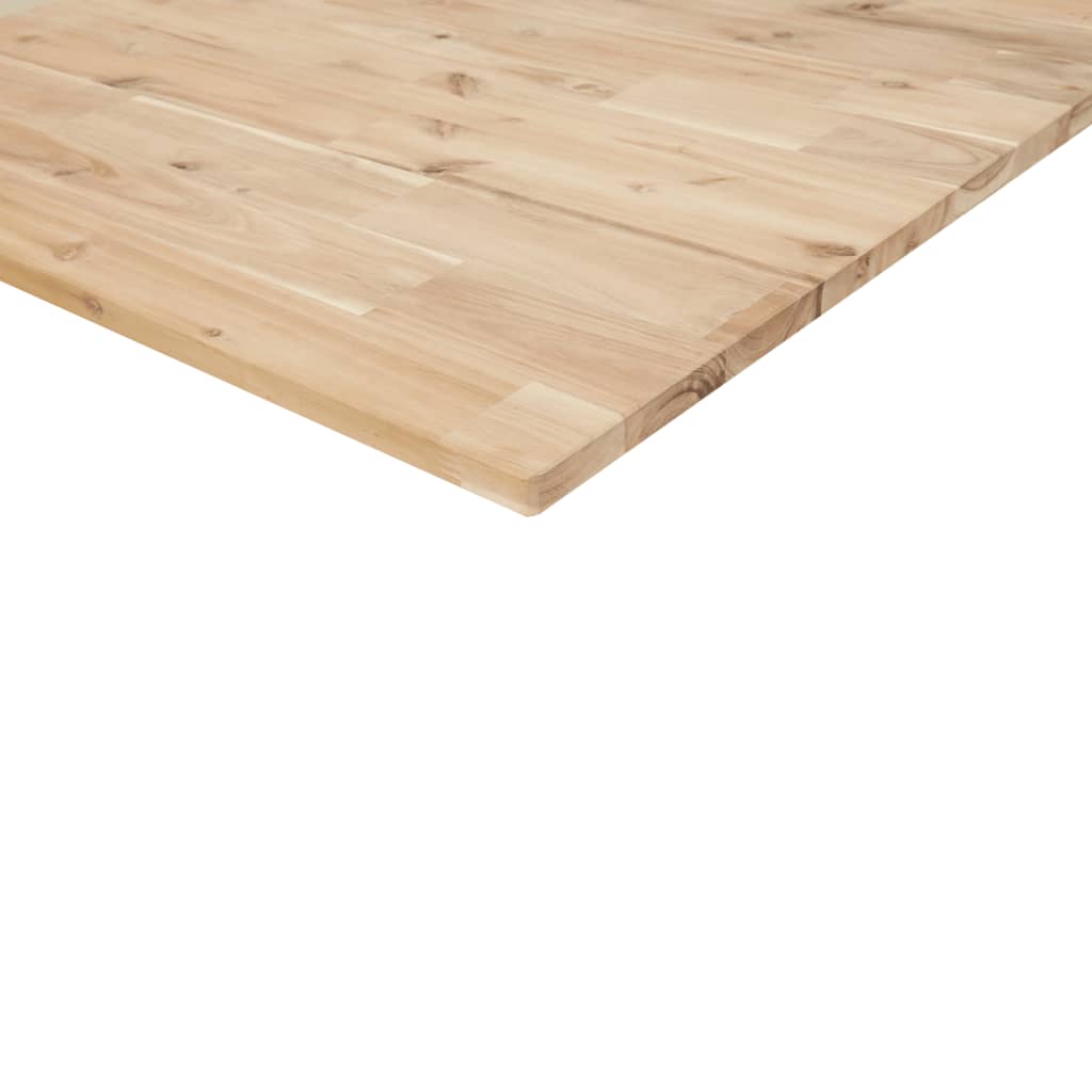 Bathroom Vanity Top Untreated 140x60x2 cm Solid Wood Acacia