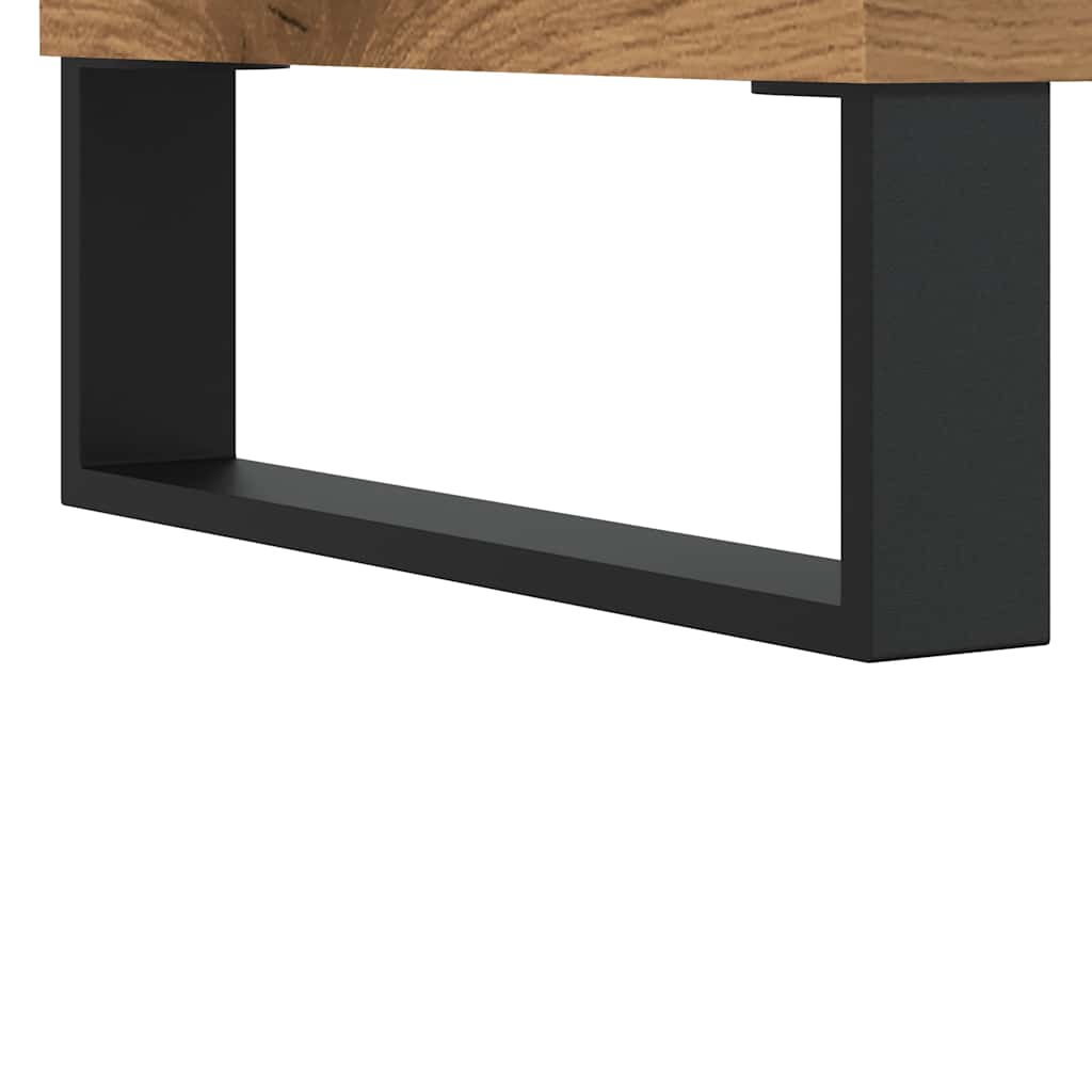 Modern Wooden Living Room Coffee Table With Open Storage & Drawer Wood