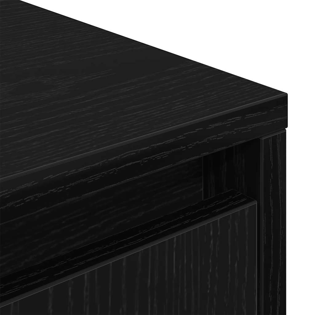 Modern Wooden Large 76 Inch TV Tele Stand Unit Cabinet With LED Lights & Storage