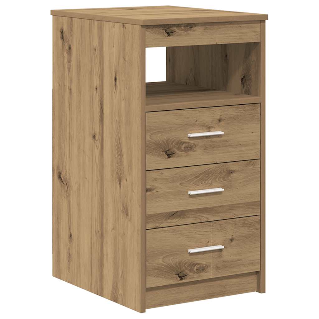 Modern Wooden Large Home Office Computer Writing Desk With 3 Drawers Cupboard
