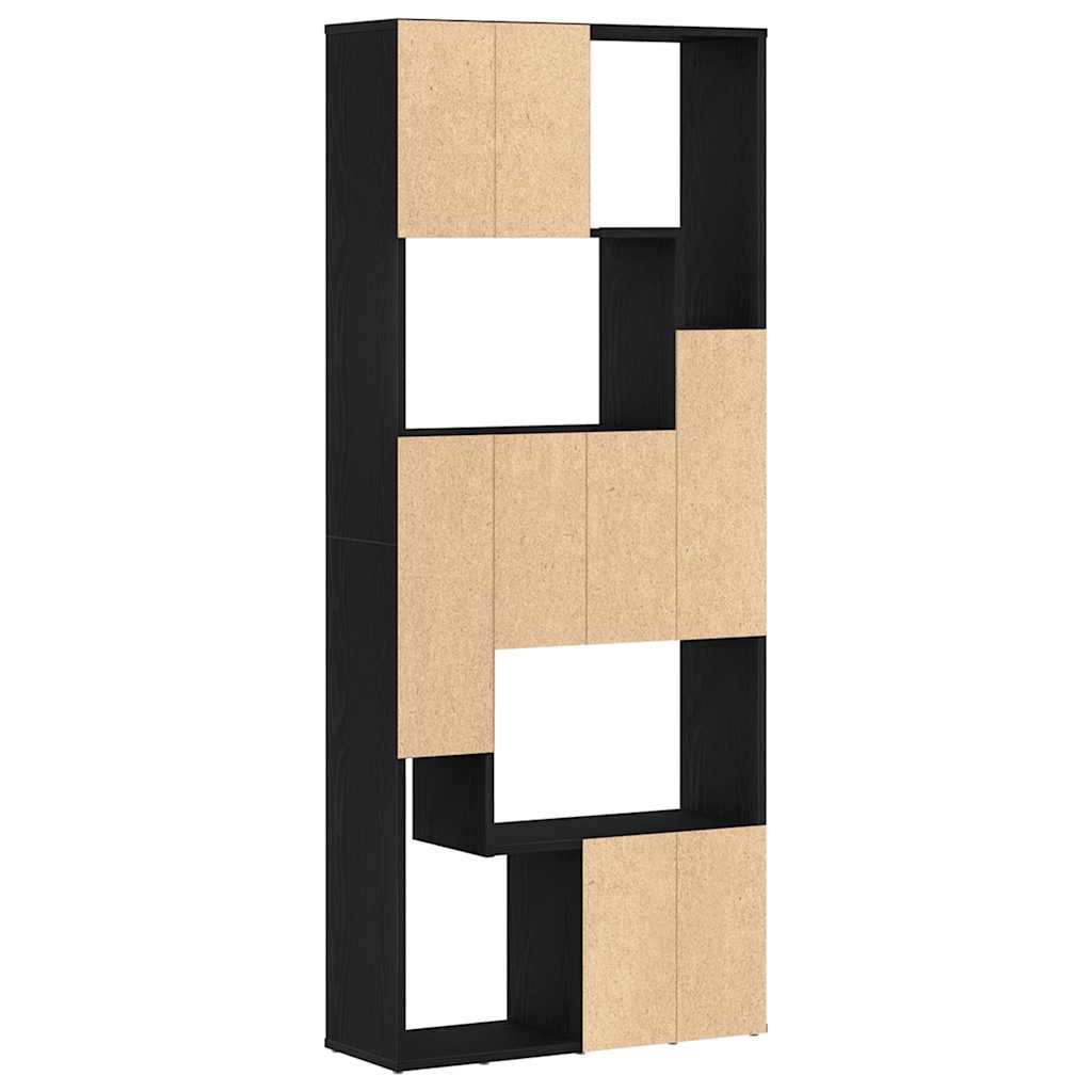 Modern Wooden Tall Open Bookcase Book Storage Cabinet Shelving Storage Display