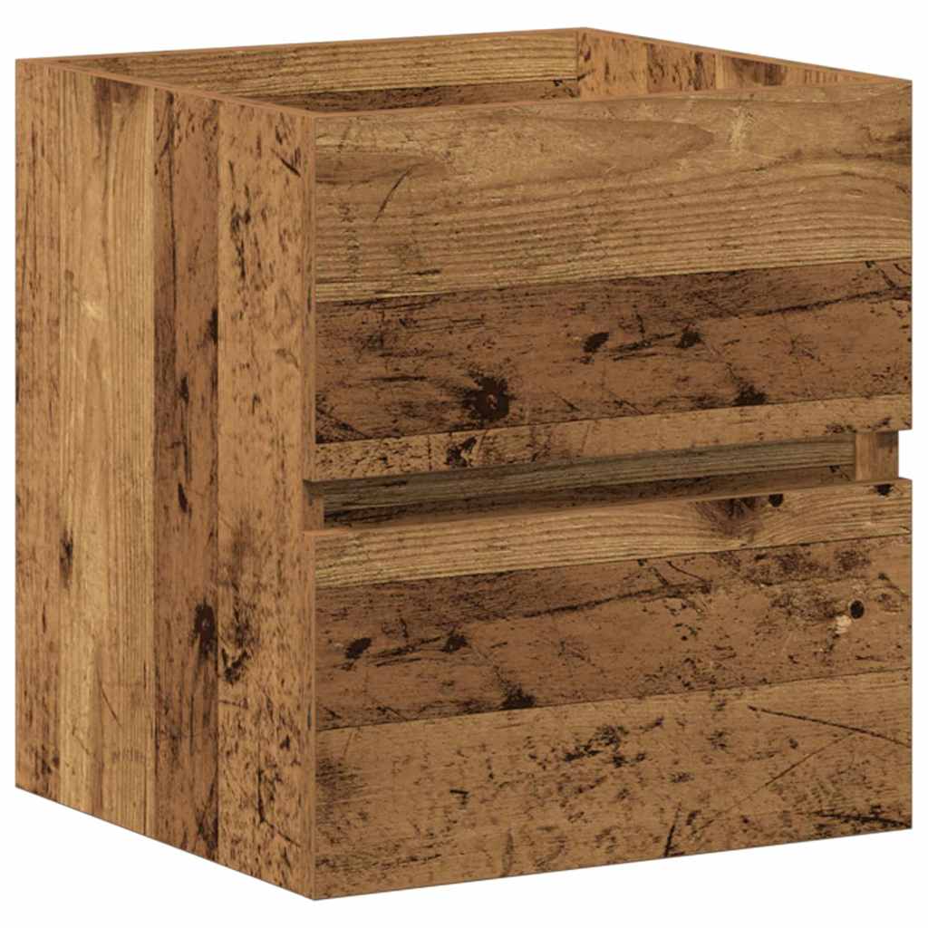 Sink Cabinet Black oak 41 x 39 x 62 cm Engineered wood