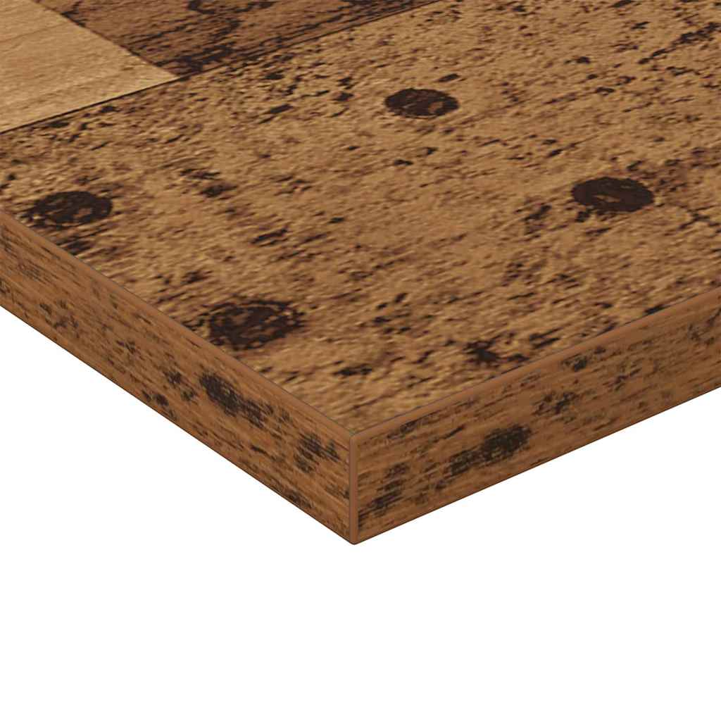 Bookshelf Board 4 pcs Brown 80 x 40 x 1.5 cm Engineered wood