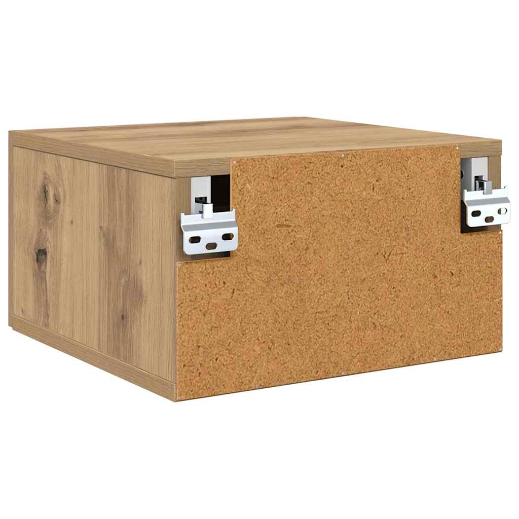 Bedside Cabinet Artisan oak 35 x 35 x 20 cm Engineered wood
