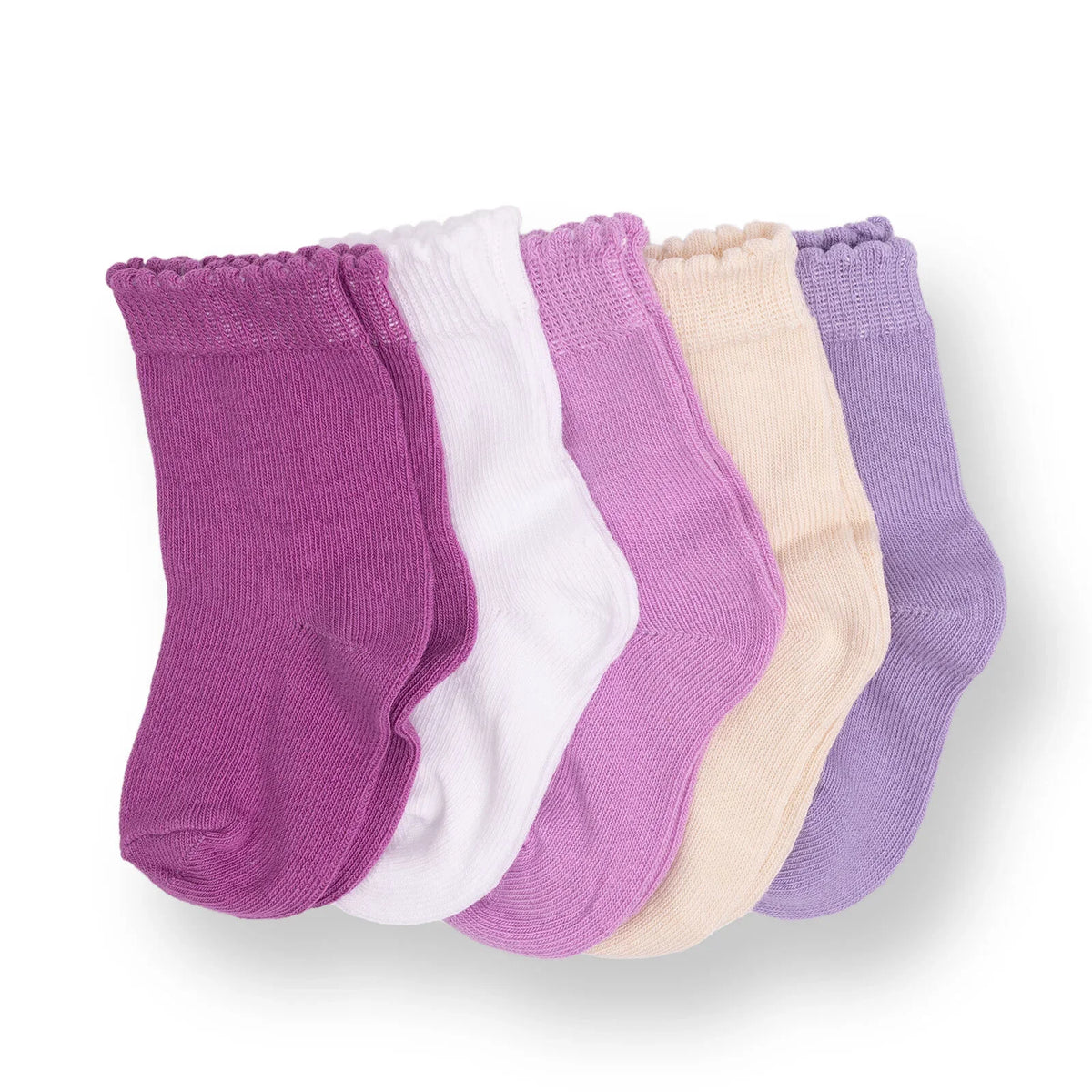 HelloBaby 5 Pack Ankle Baby Socks (Newborn to 4-5 Years)