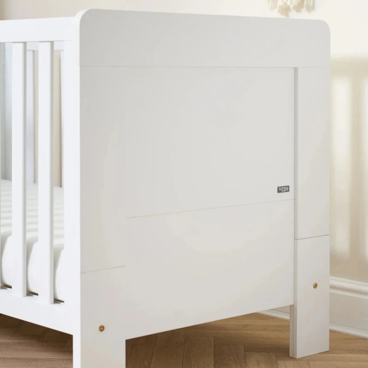 Tutti Bambini Alba Mini Cot Bed - Essentials White