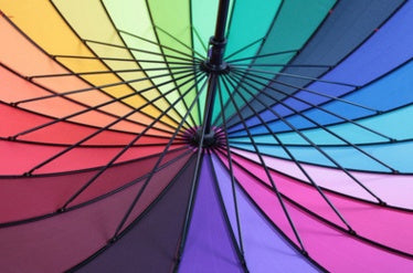 Large Rainbow Umbrella