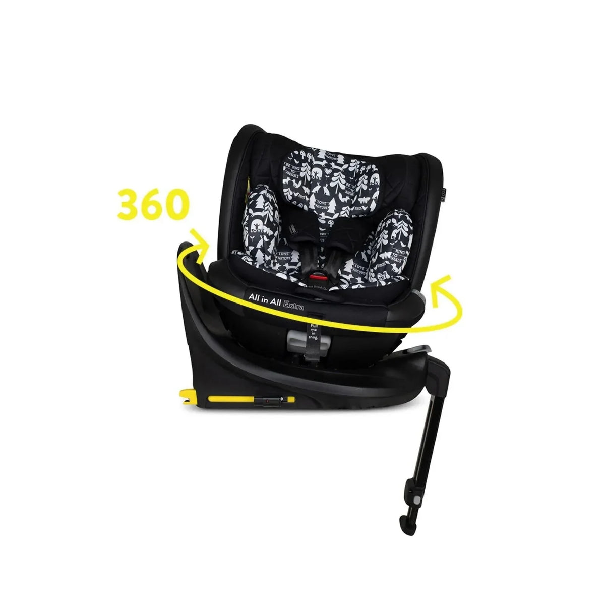 Cosatto All in All Extra i-Size 360 Car Seat - Silhouette