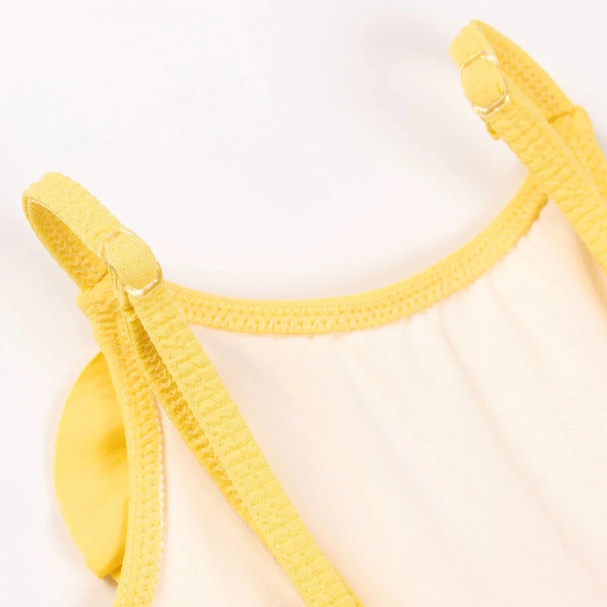 HelloBaby Textured Frilly Baby Swimsuit (2 Years to 5 Years)