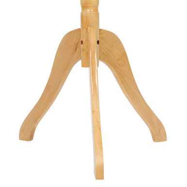 Natural Finish Light Wooden Coat Stand