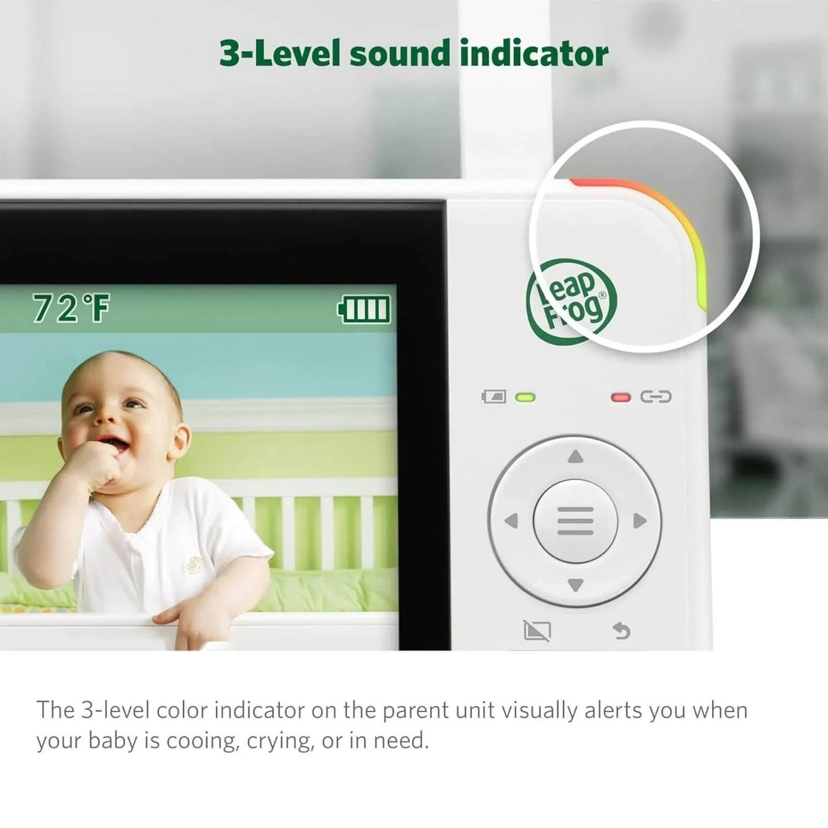 LeapFrog LF2415 5" Night Light Video Monitor
