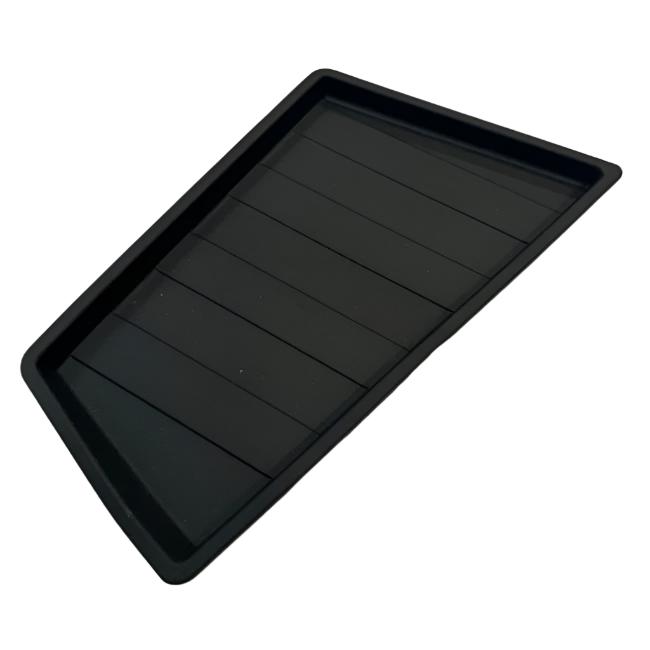 For Citroën Dispatch Door Pocket Rubber Inserts & Mats – Black Interior Storage Liners
