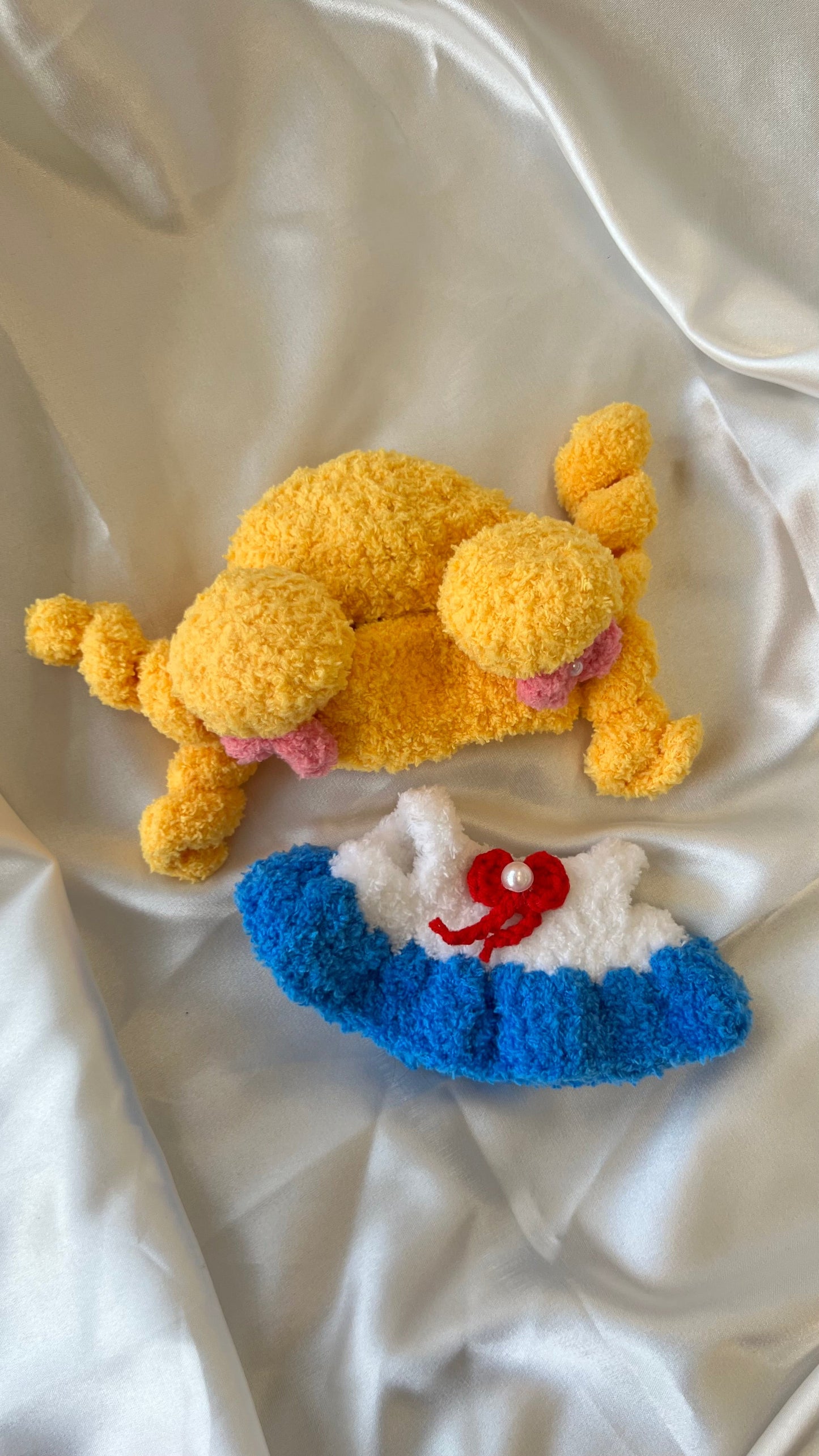 Labubu Magical Sailor Girl Costume Set - Sailor Style Outfit (17cm)