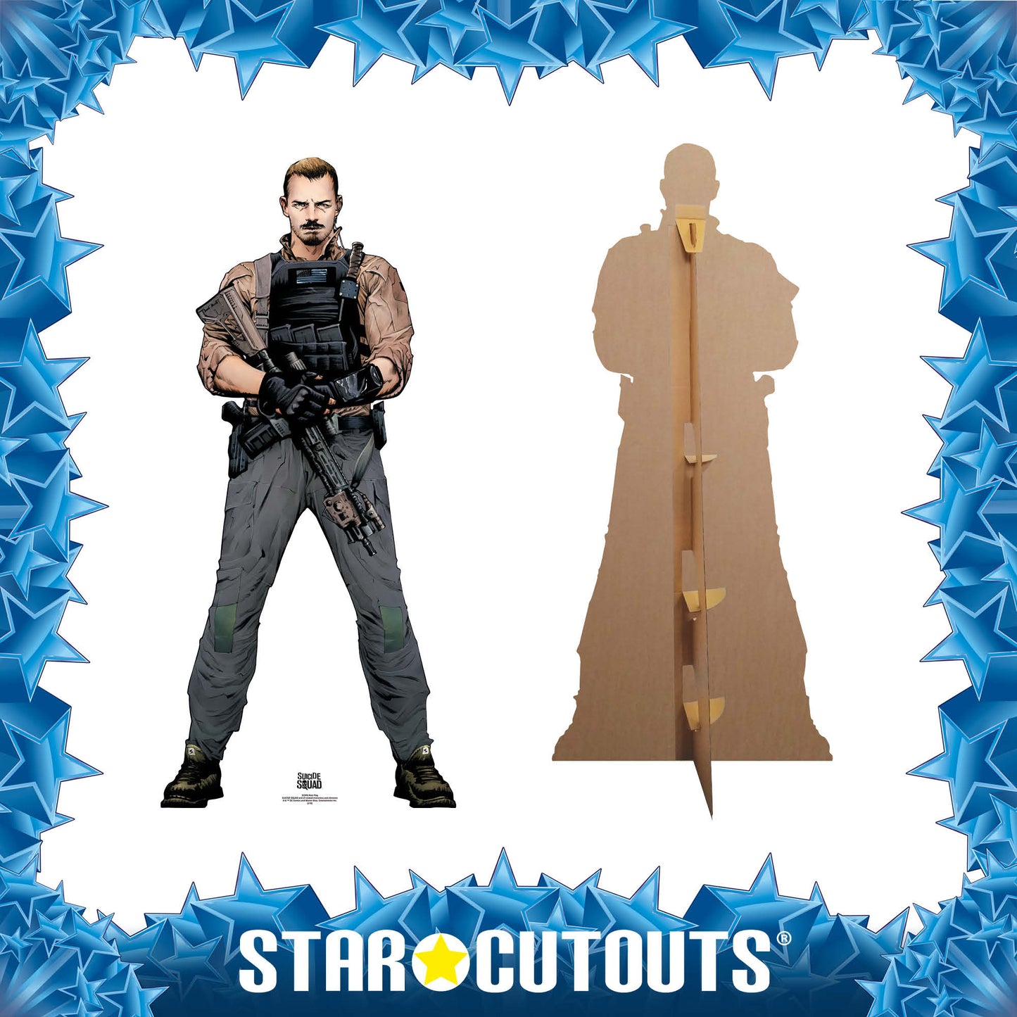 SC895 Rick Flag (Suicide Squad) Cardboard Cut Out Height 188cm