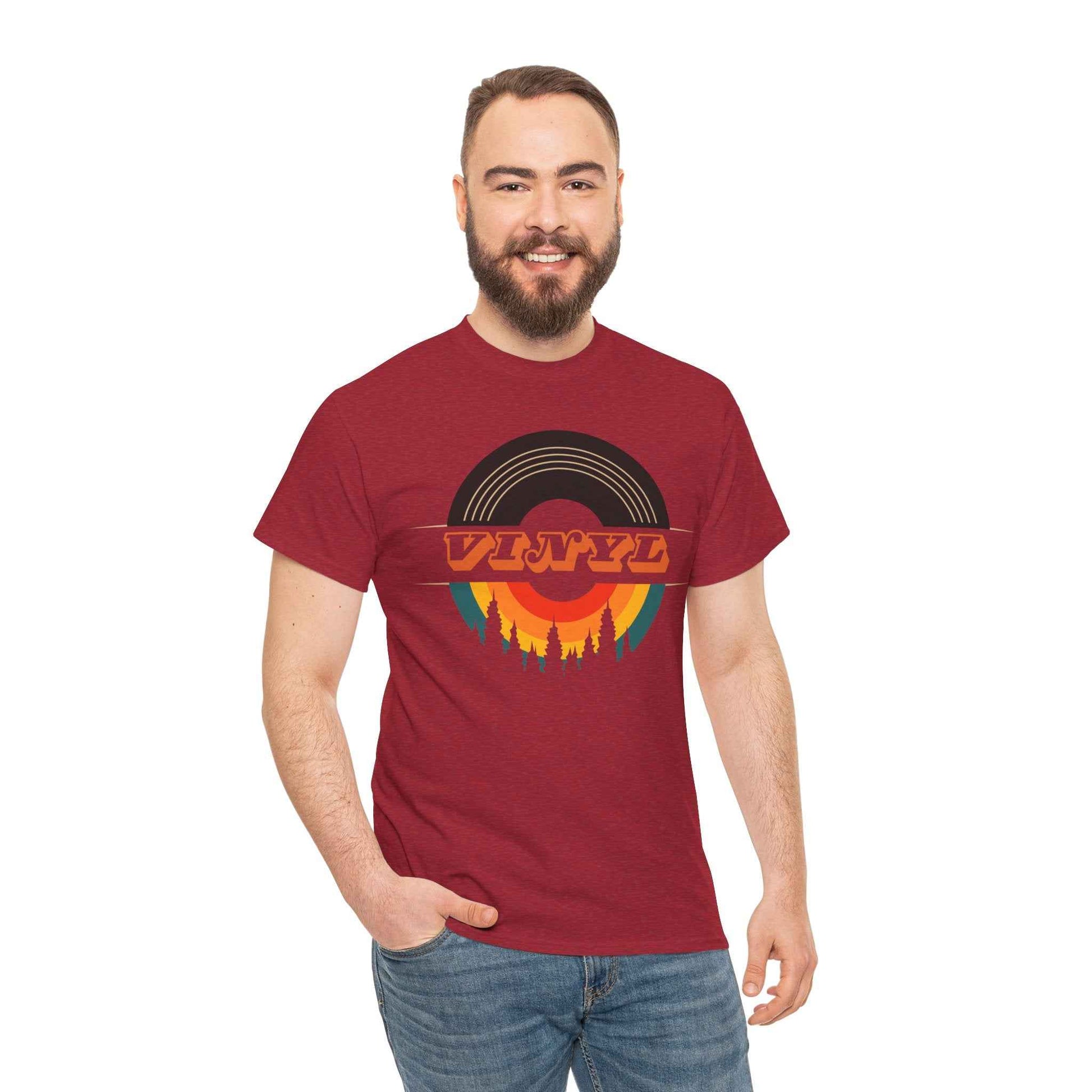 Vinyl Record Logo Men's T-Shirt