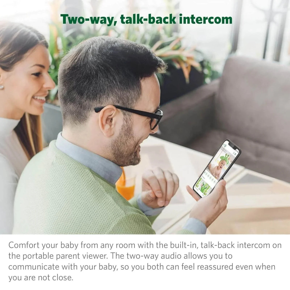 LeapFrog LF1911HD WiFi Standalone Video Baby Monitor