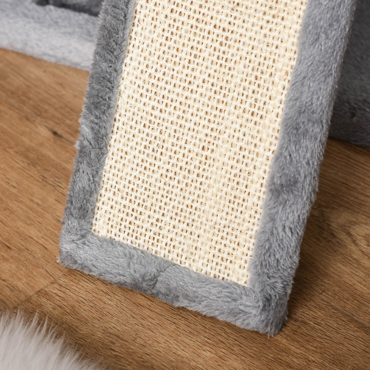 Cat Tree Tower w/ Sisal Scratching Posts Pad Hanging Ball Perch Condo Hammock