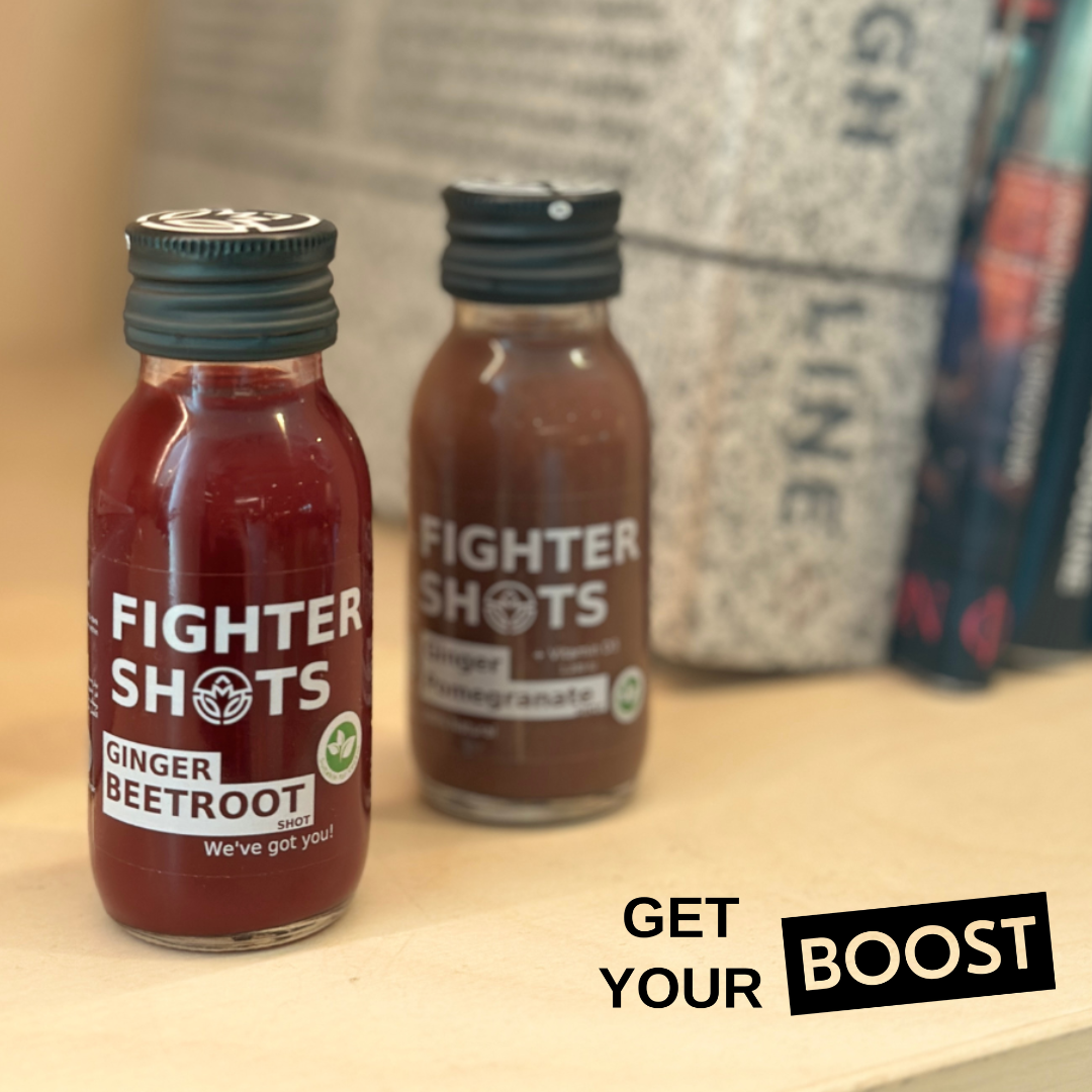 Fighter Shots 100% VEGAN Ginger + Beetroot