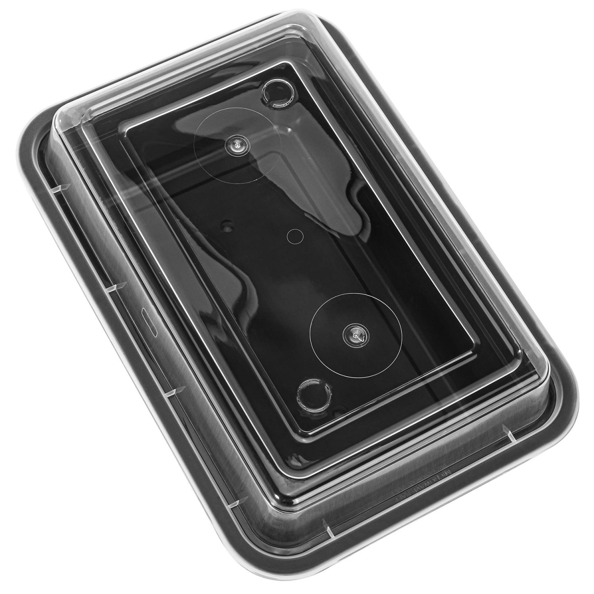 VINSANI 20pk 1 COMPARTMENT MEAL PREP CONTAINERS 1010473