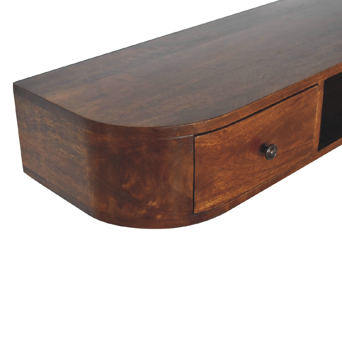 Artisan Furniture Solid Wood Lunar 2 Drawer Wall Mounted Console