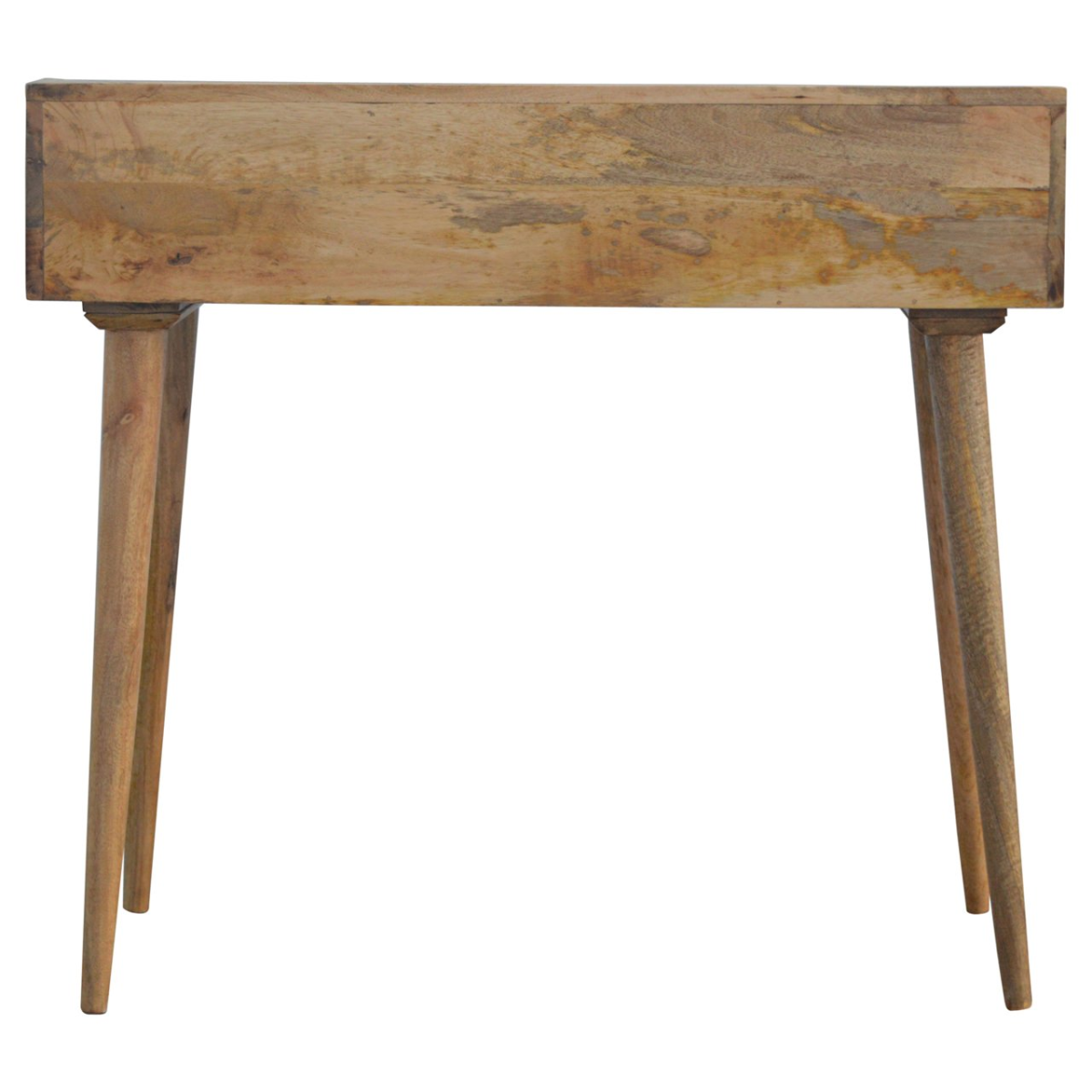 Artisan Furniture Solid Wood Gallery Back Shell Writing Desk