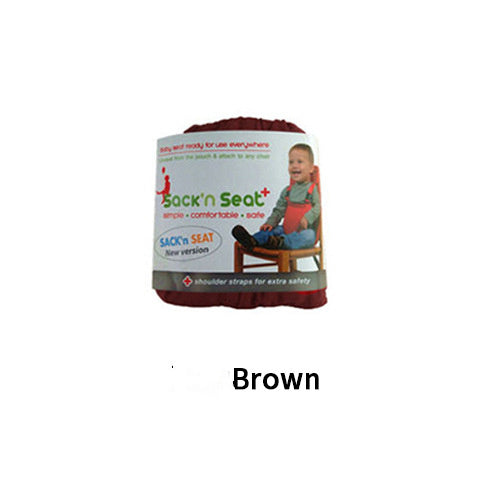 Portable Baby Dining Chair with Safety Belt - Foldable Travel Seat