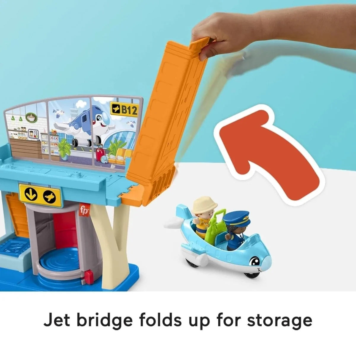 Fisher-Price Little People Everday Adventures Airport Playset