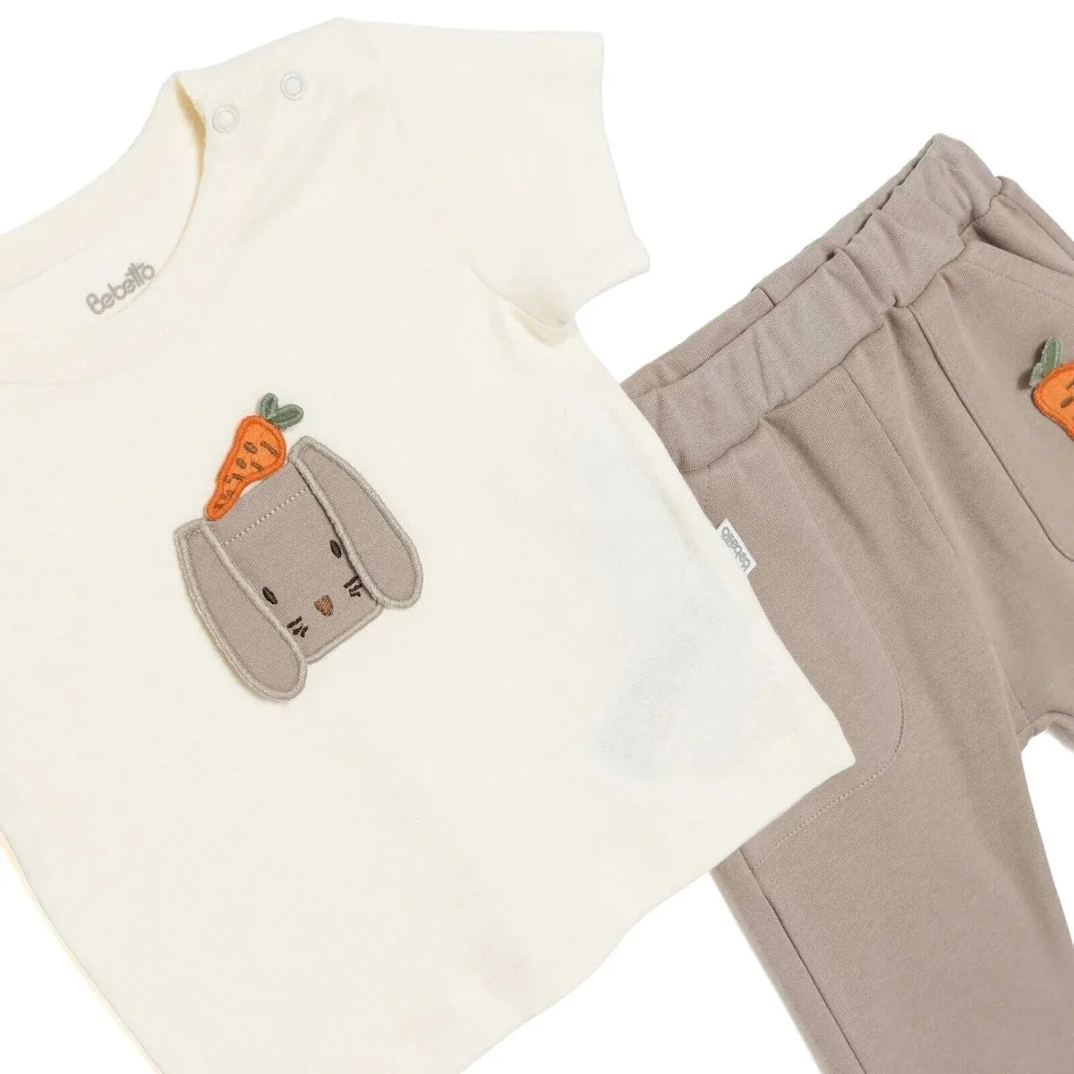 Bebetto Short Sleeve Baby T-Shirt & Leggings Set (1-3 Months to 12 Months)