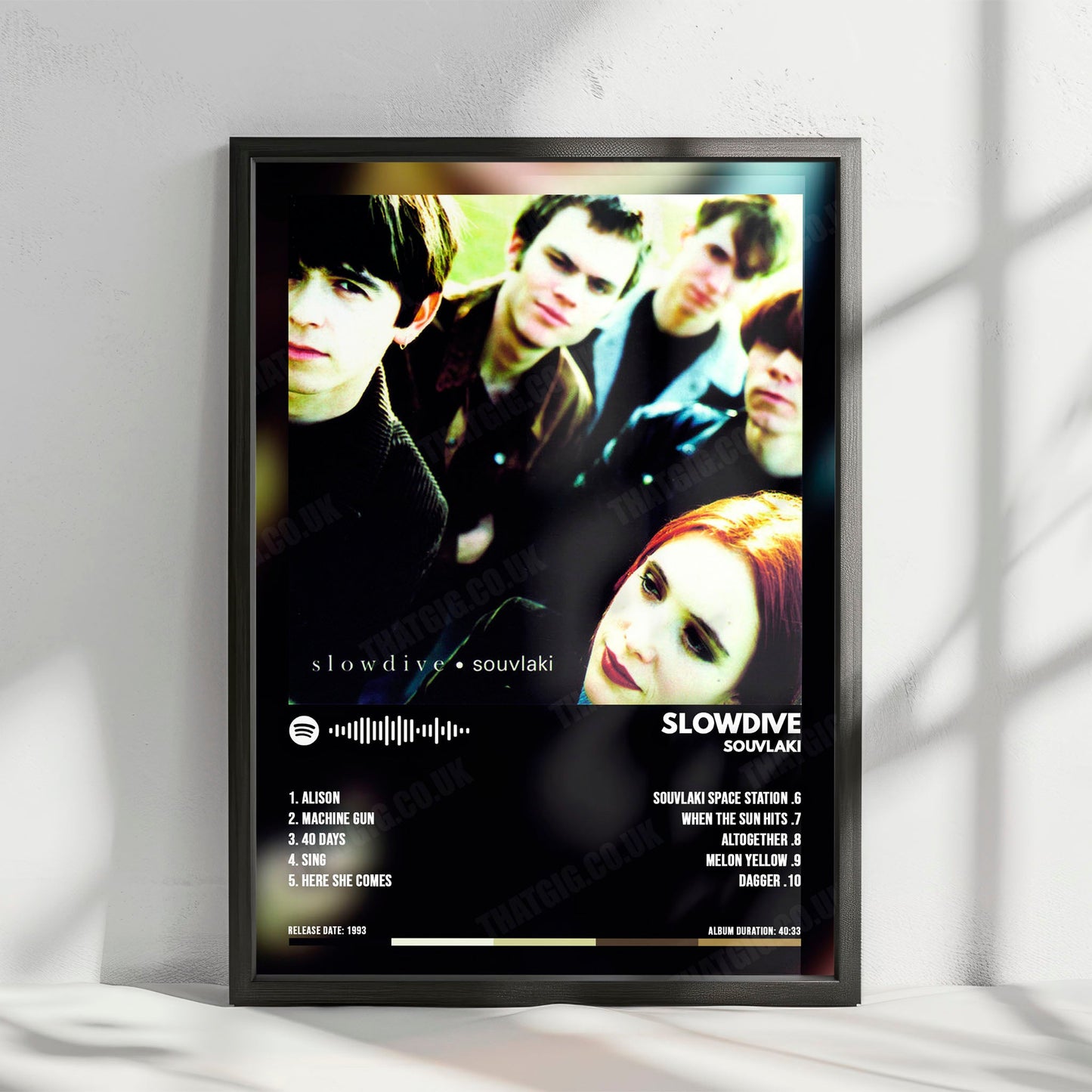 Low "Things We Lost in the Fire" Album Cover Poster - with Complete Tracklist