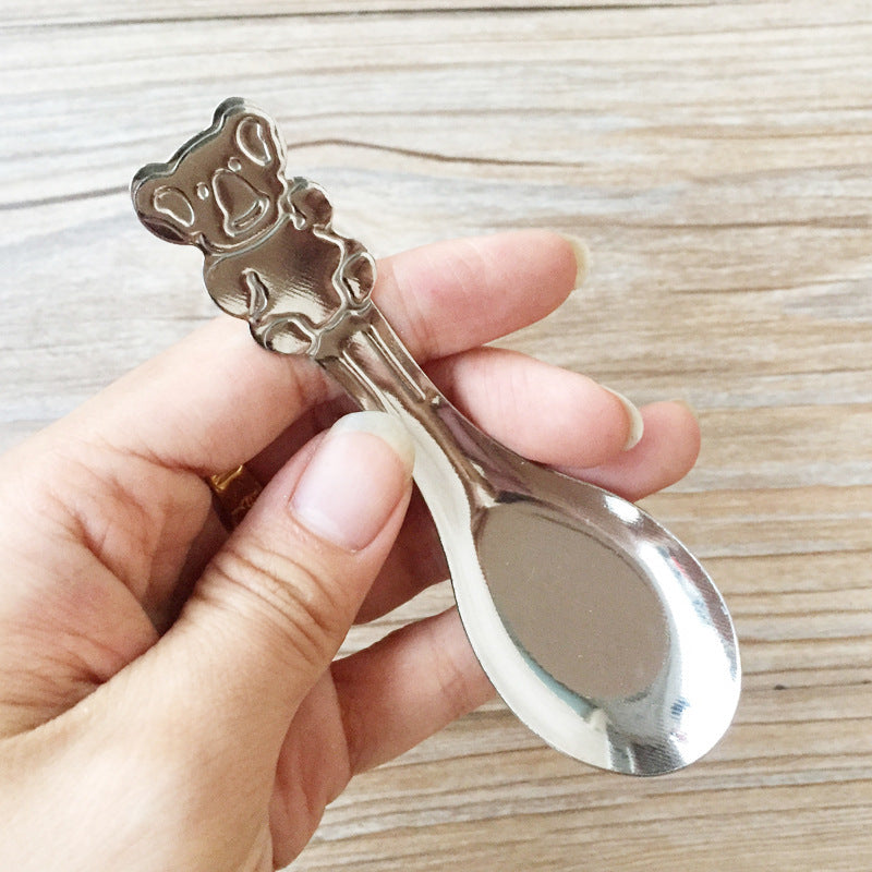 Stainelle Stainless Steel Small Spoon – Durable Children’s Tableware, Safe & Easy-to-Use Design | Essential Eating Utensil for Babies and Toddlers
