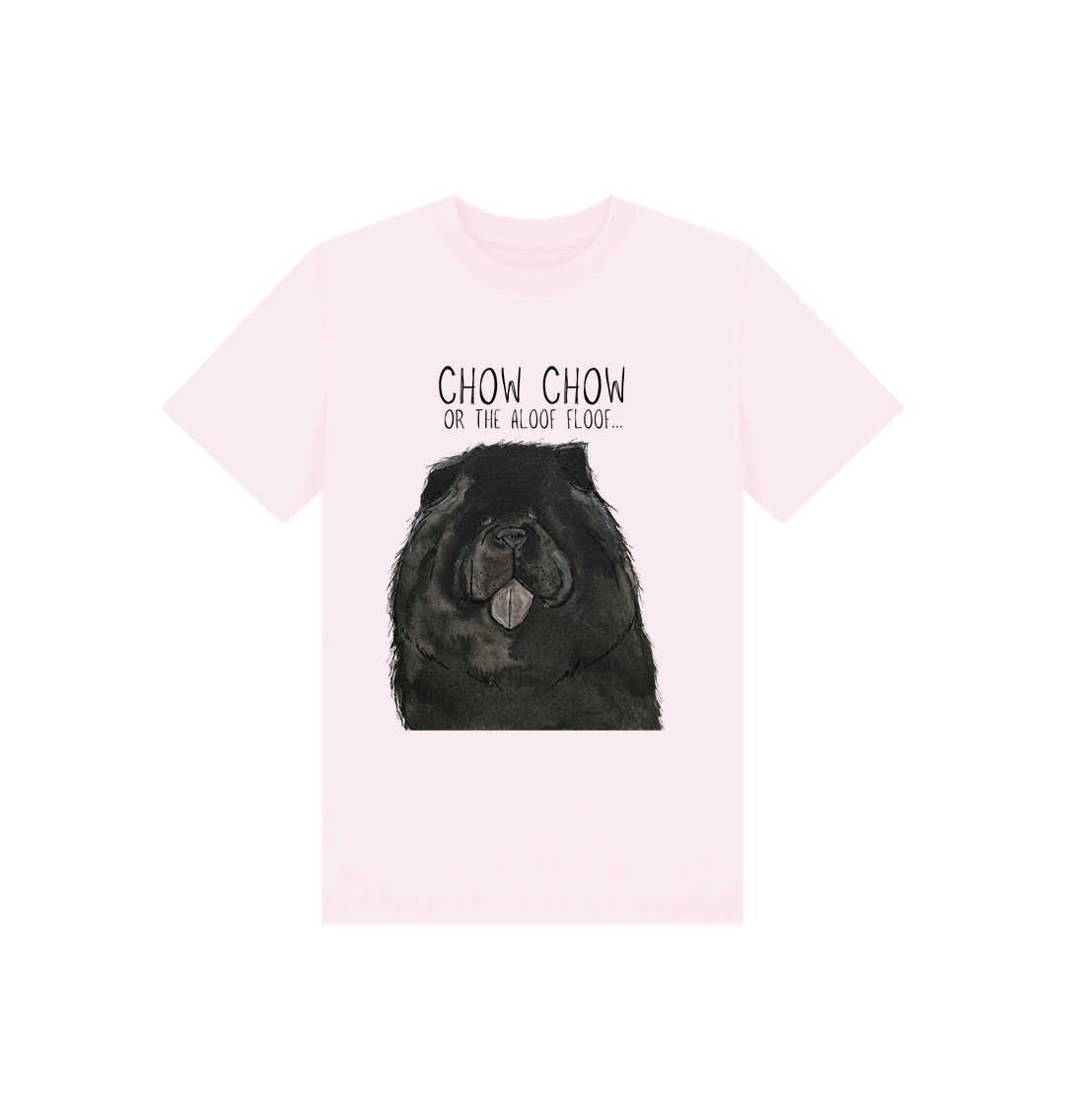 Adorable Black Chow Chow Children's T-Shirt – Cute Dog-Themed Kids' Tee
