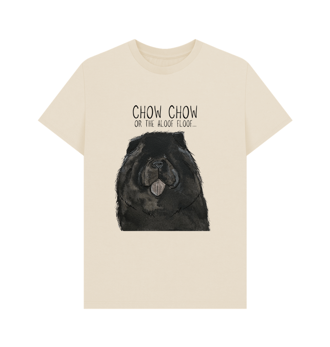 Black Chow Chow Men's T-Shirt – Stylish Comfort for Dog Lovers