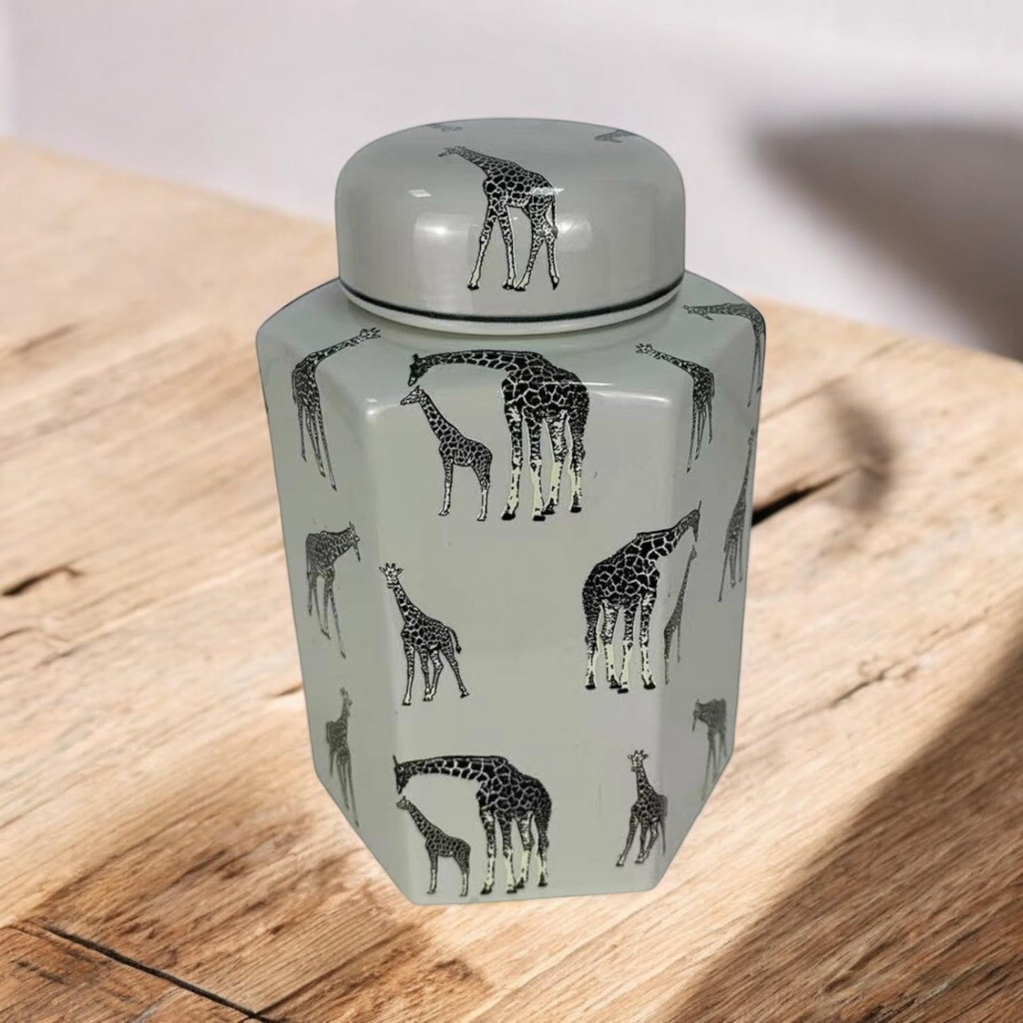 18CM" GINGER JAR giraffe