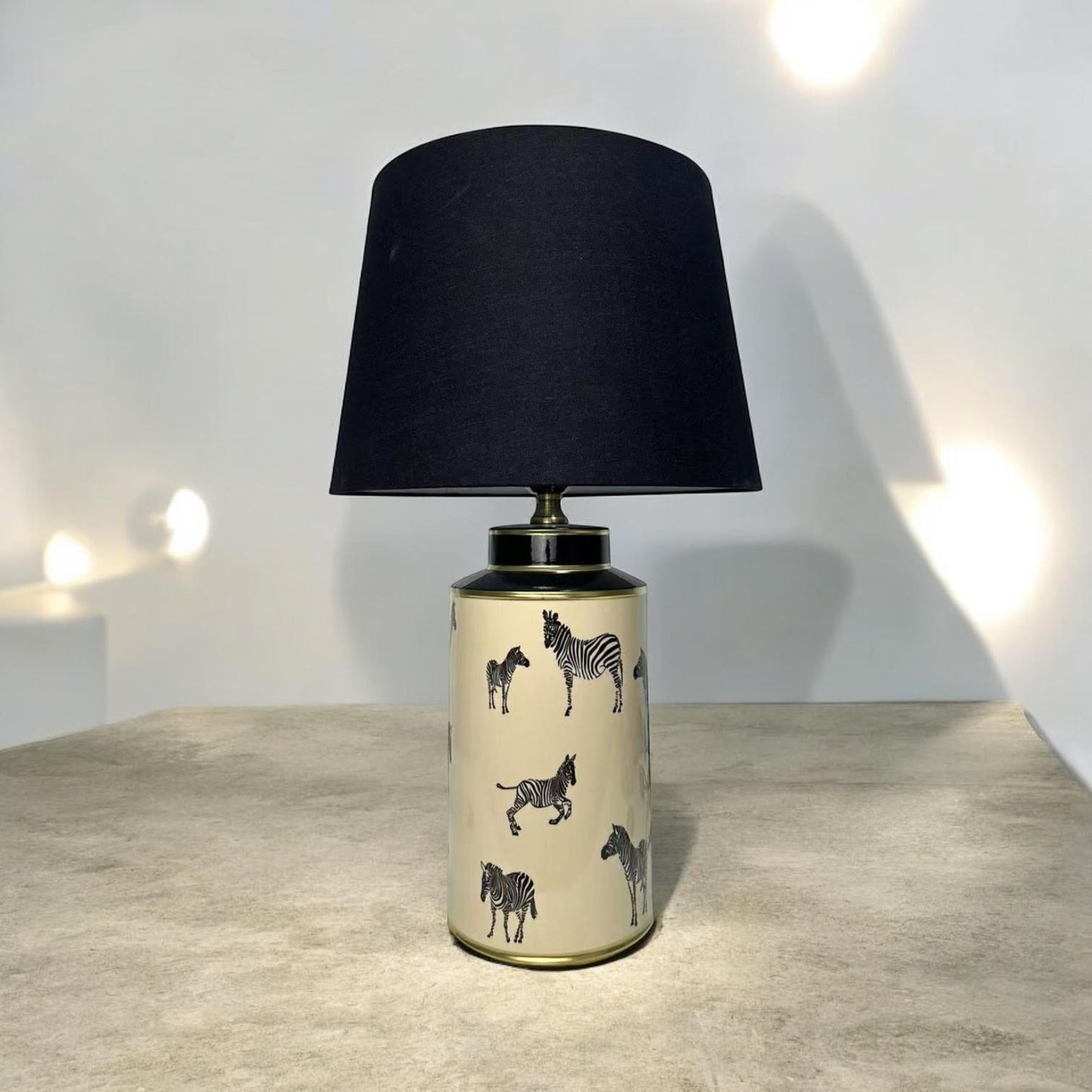 40CM LAMP AND SHADE