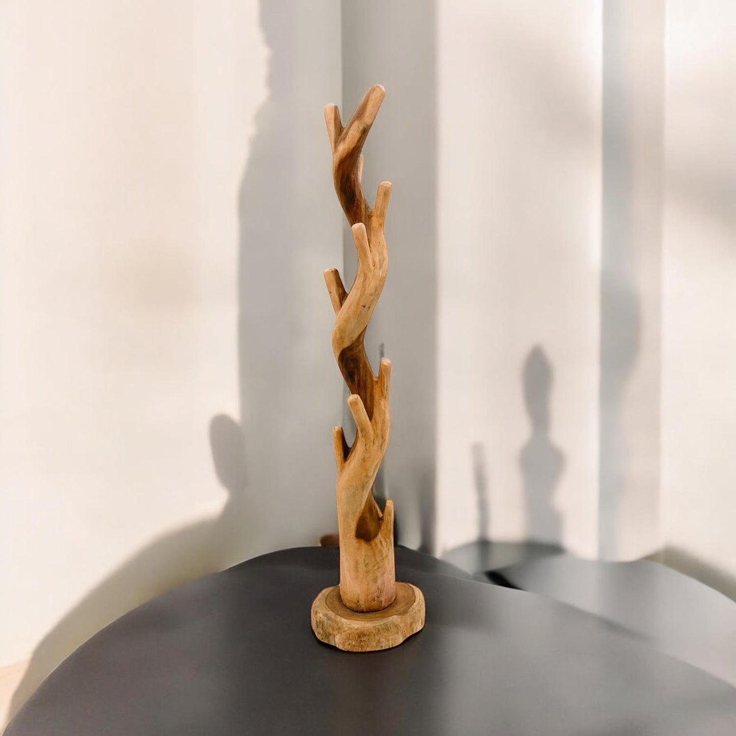190CM SINGLE TREE TRUNK COAT RACK
