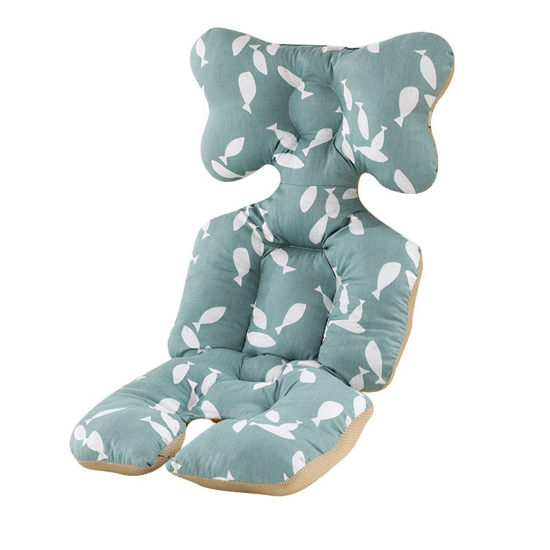 MyPuffii Cotton Baby Stroller Cushion - Soft Autumn Winter Padding