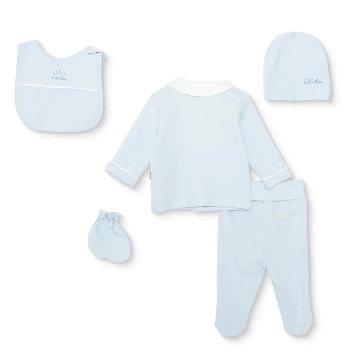 Bebetto 5 Piece Baby Hospital Bag Set on a Hanger (Newborn)