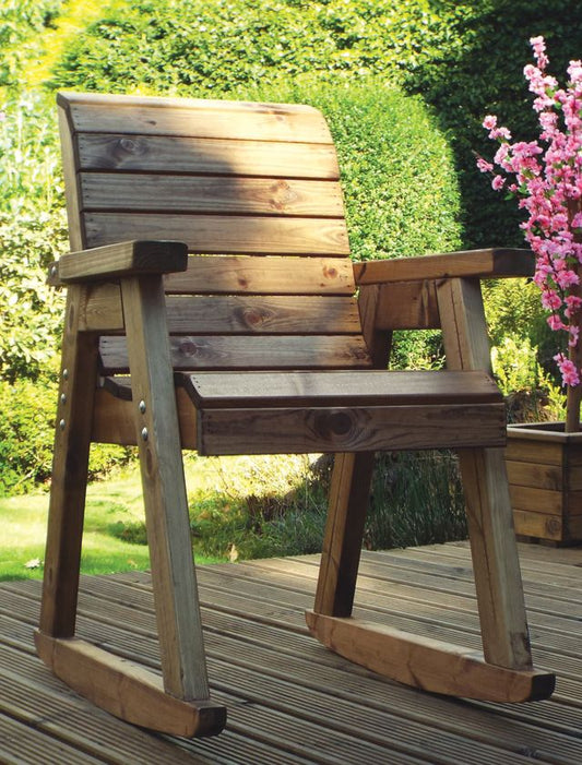 Charles Taylor Trading Chair Rocker Boxed  Brown