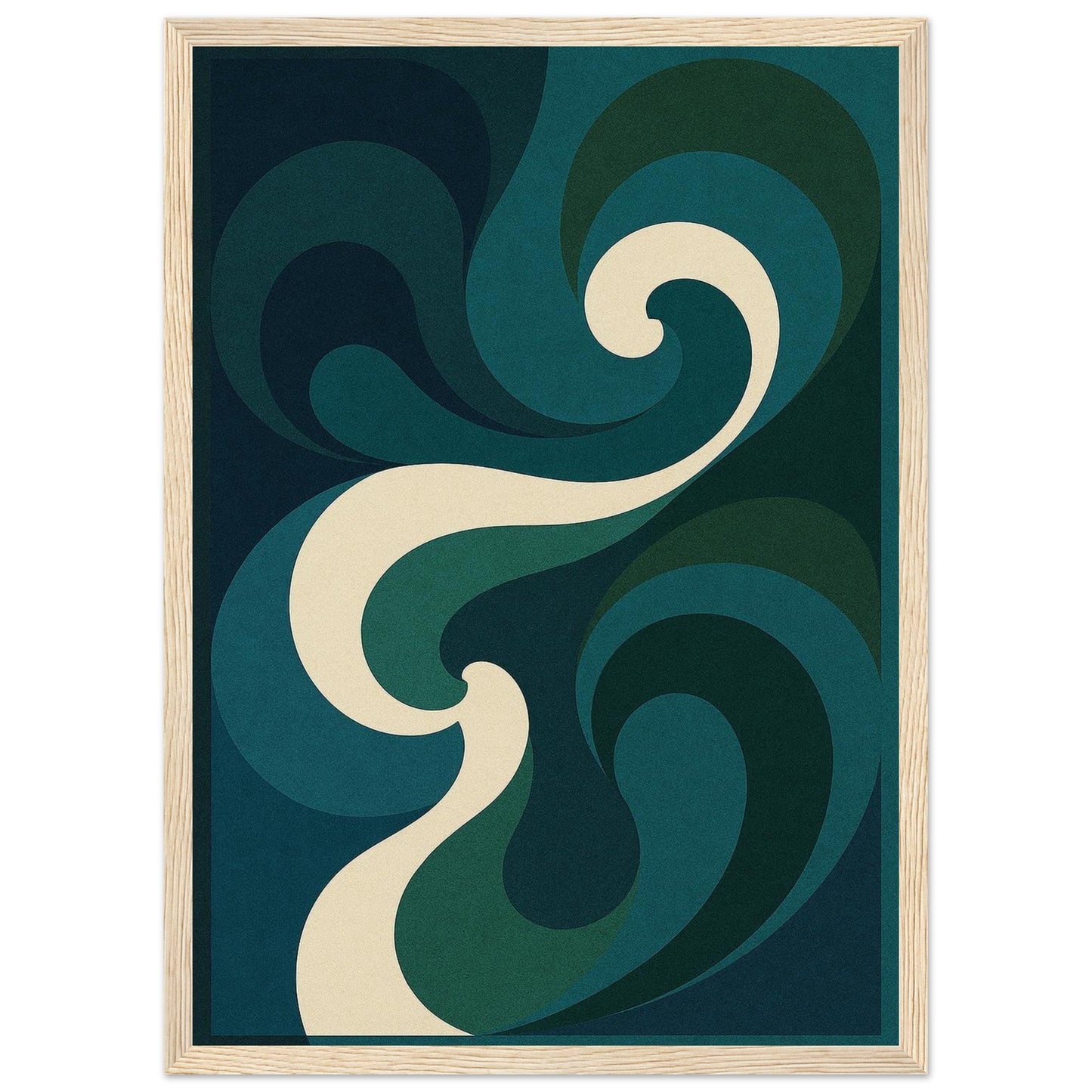 Abstract Awaken - Premium Matte Paper Wooden Framed Poster