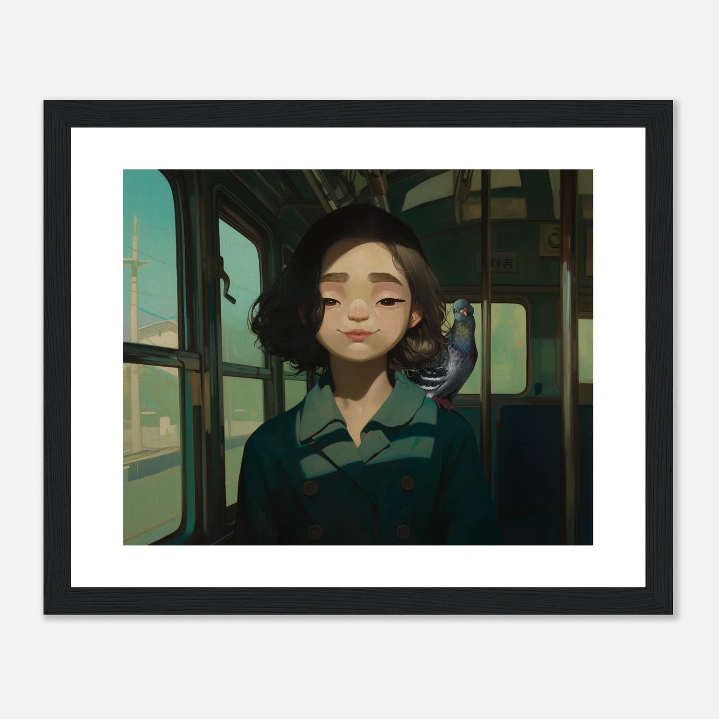 Bebe Wahyu - 'Joyful Journey' Framed Print