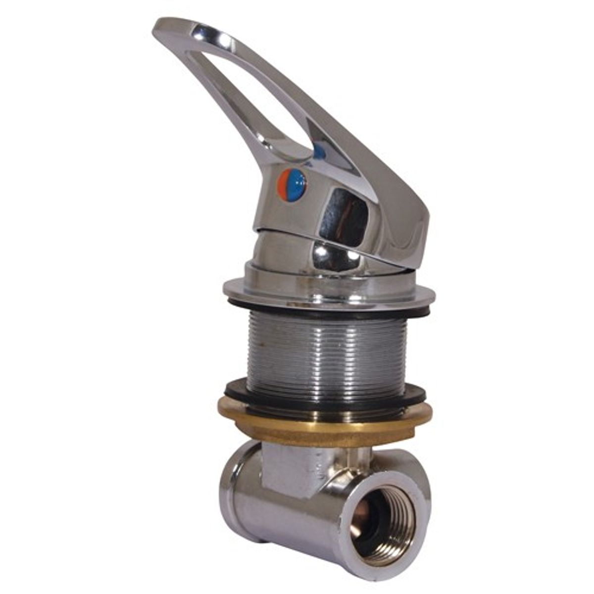 Osculati Bulkhead Fitting Shower Mixer Chrome