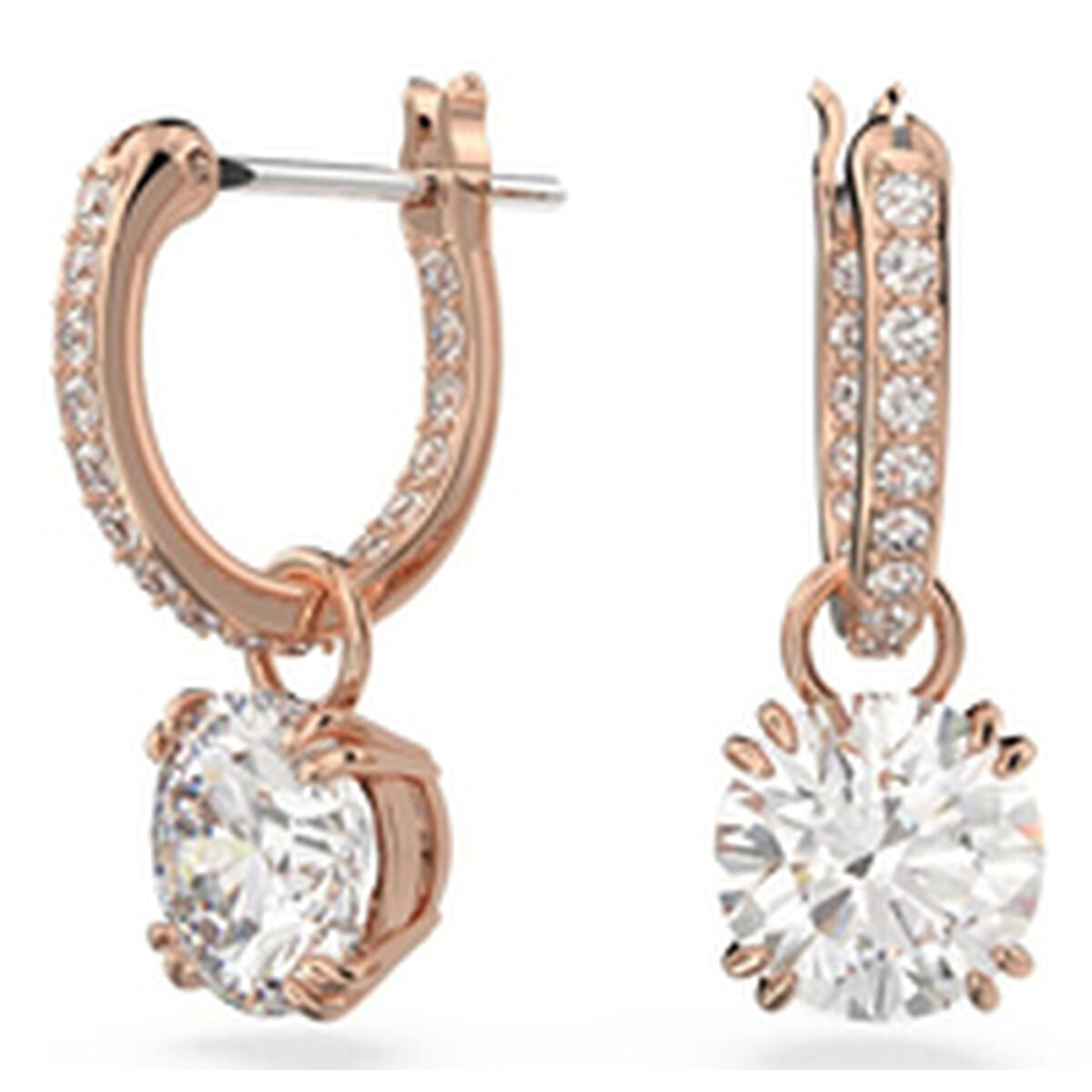 Earrings Swarovski 5639975 Rose gold