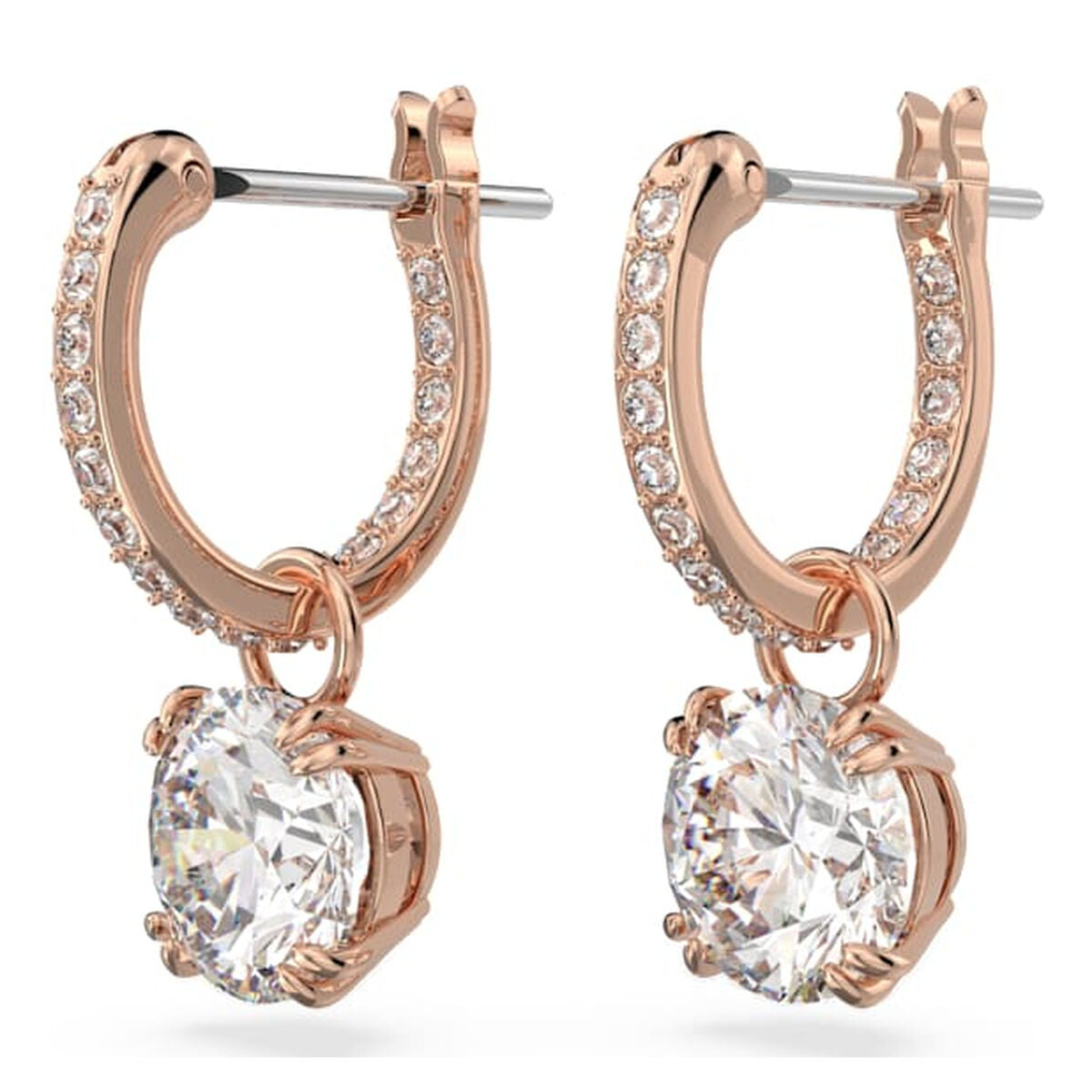 Earrings Swarovski 5639975 Rose gold