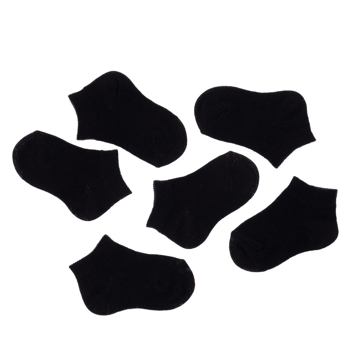 HelloBaby 3 Pack Plain Ankle Baby Socks (Newborn to 4-5 Years)