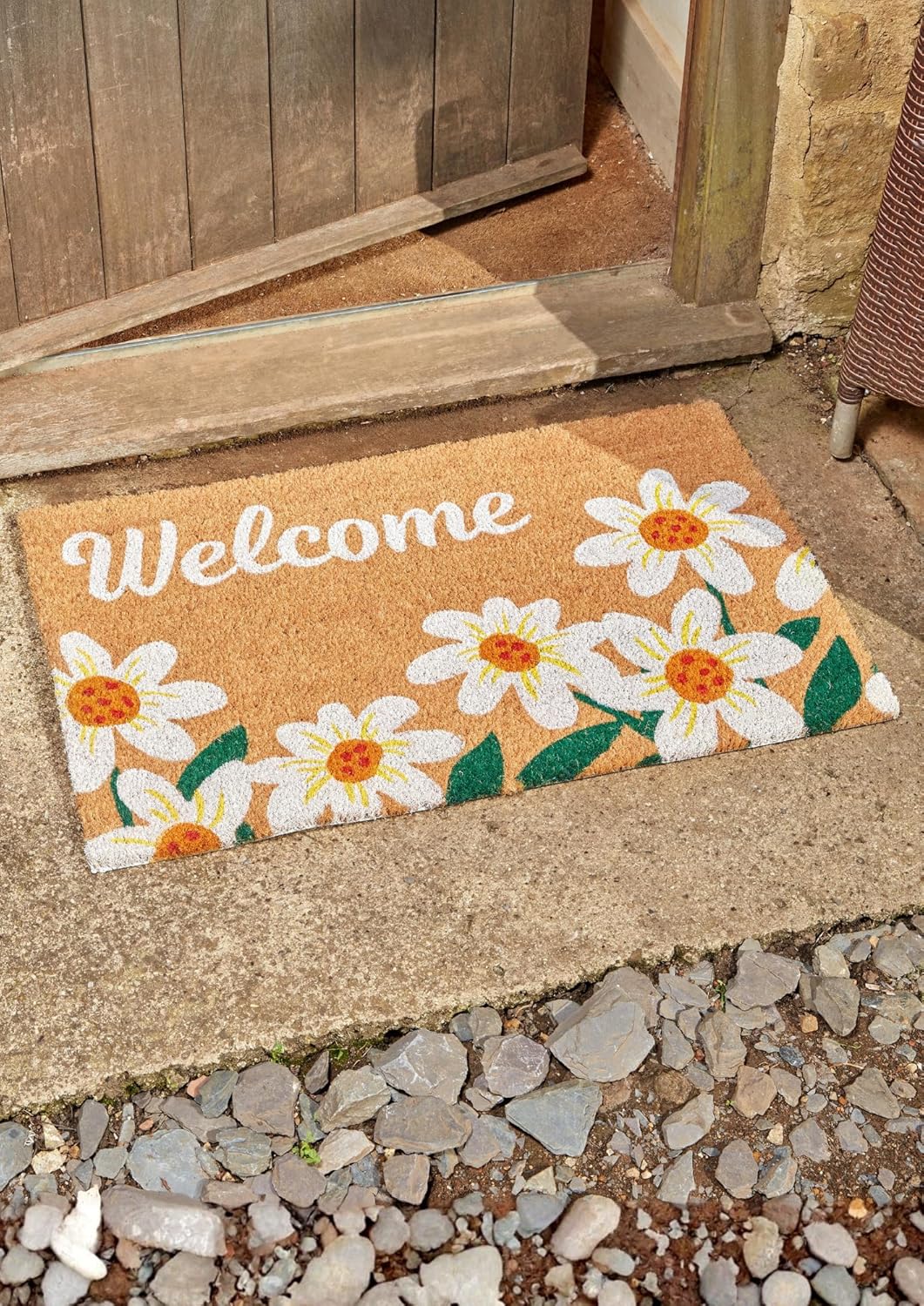 75cm Welcome Heavy Duty Coir Door Mat