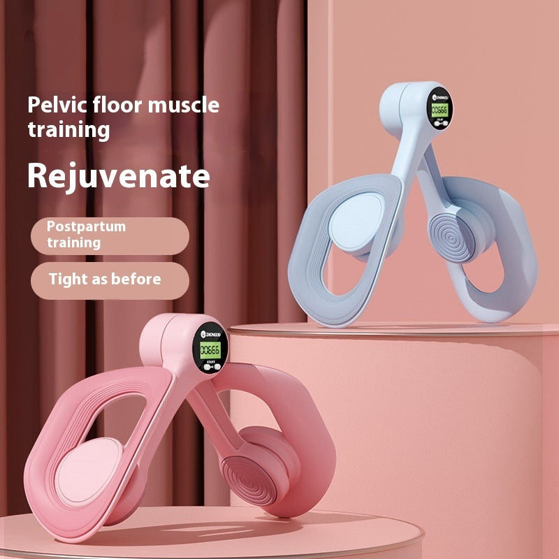 Ergonomic Thigh Trainer Thigh Trainer With Counter Adjustable Thigh With Lcd Display For Men Women Pelvic Floor Muscle Trainer
