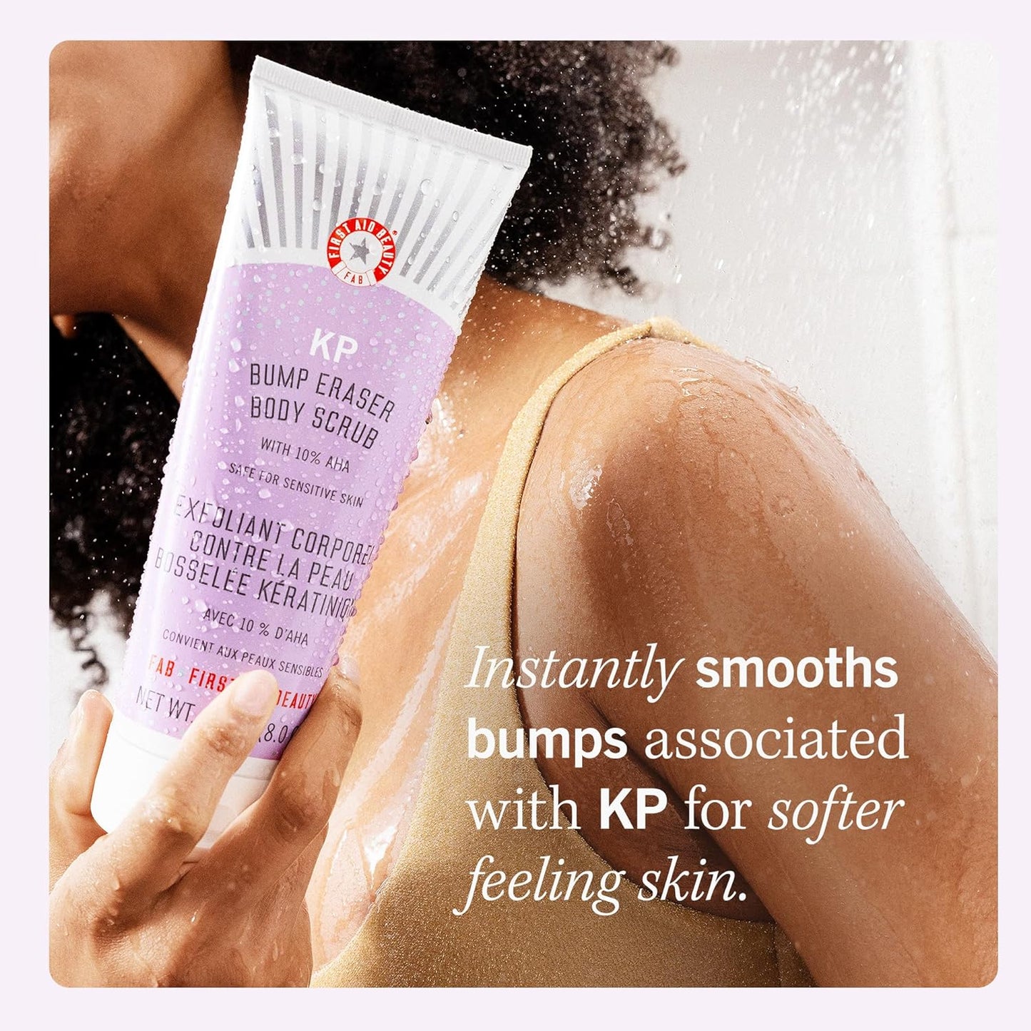 First Aid Beauty KP Bump Eraser Body Scrub w. 10% AHA 2oz