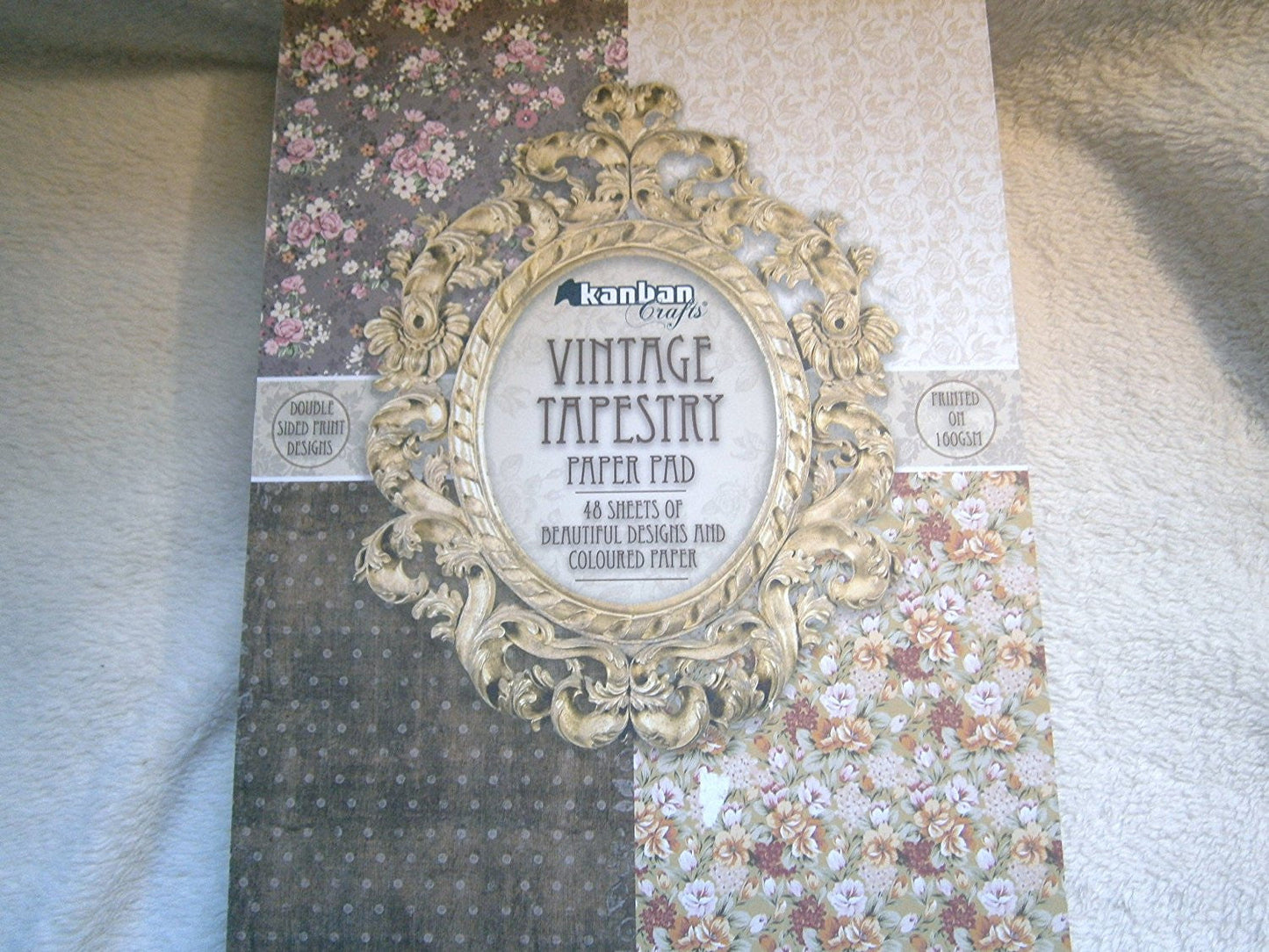a4 paper pad 48sheets vintage tapestry
