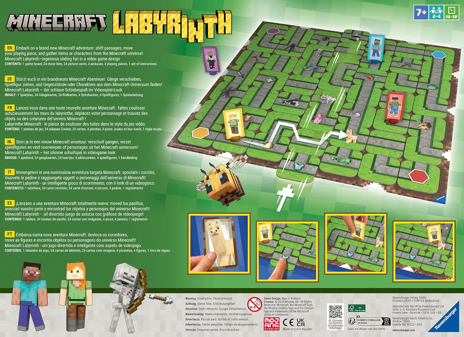 Ravensburger Labyrinth - Minecraft